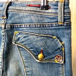 Vigoss Blue Denim Jeans, size 3/4 27 (J1018)